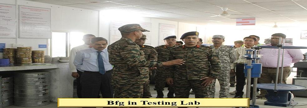 Bfg in testing Lab